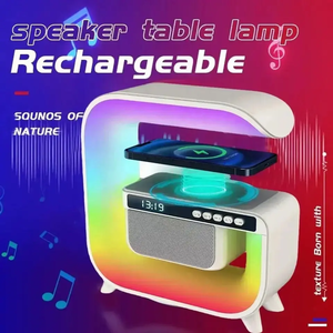 迷你便携式G形无线扬声器，带RGB USB，适用于电脑台式便携式扬声器 - Product Image 5