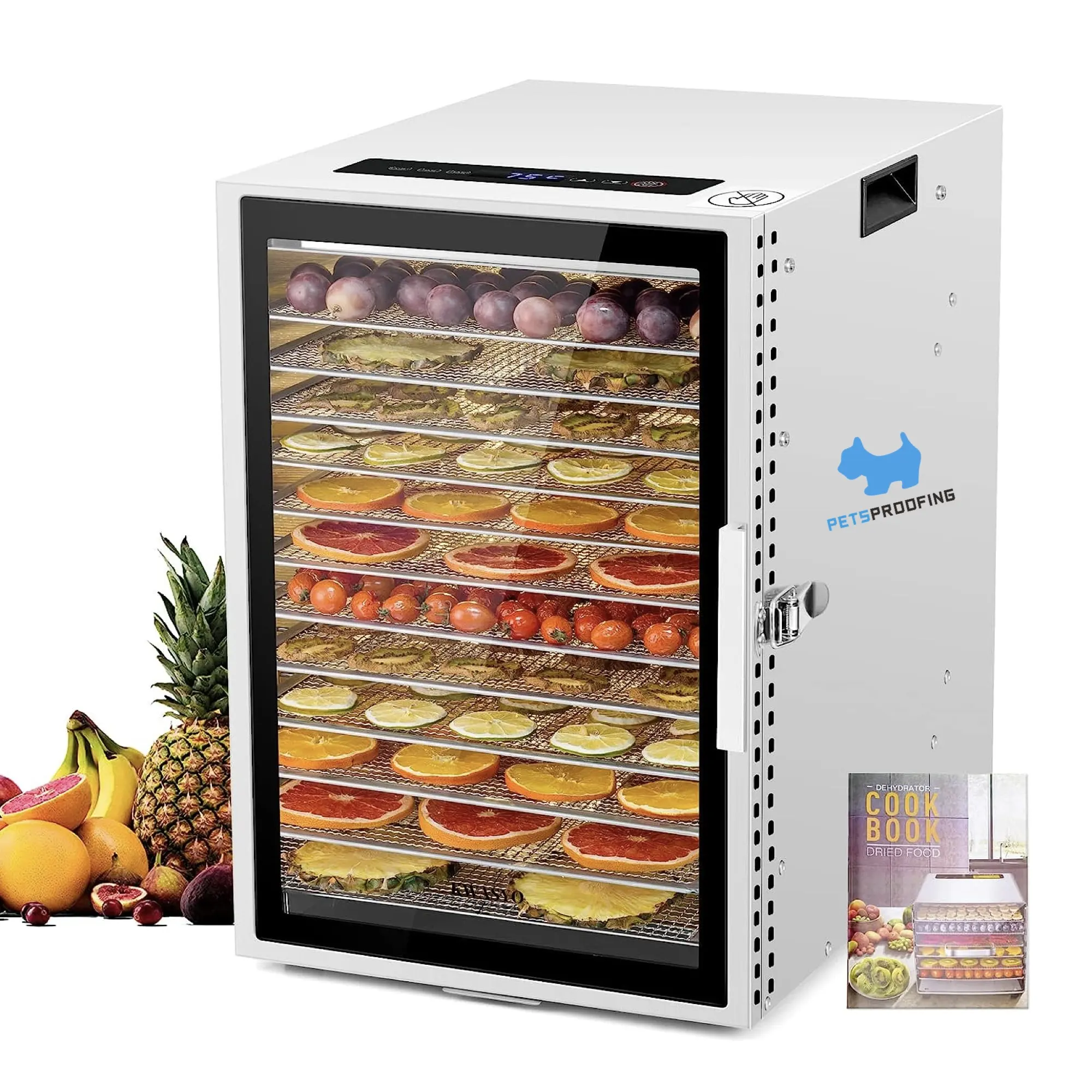 Digital Commercial Food Dehydrator Obst trocknungs ofen Kommerzielle Gemüse trockner Maschine Obst Dehydration Maschinen zum Verkauf