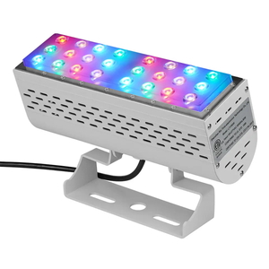 高品質屋外LEDフラッドライトIP6750W防水RGBRGBWリモコン付きリフレクタースポットライト - Product Image 1