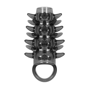 Hot Selling Black Dildo Kondom Weiche riesige Dildo hülle für Erwachsene Klitoris stimulation Verzögerung Ejakulation Sexspielzeug für Mann Paar - Product Image 5