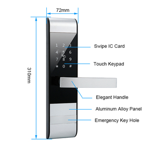 Keyless Entry Türschloss für Home Office Apartment Smart Türschloss mit Tastaturen Griff Passwörter - Product Image 4