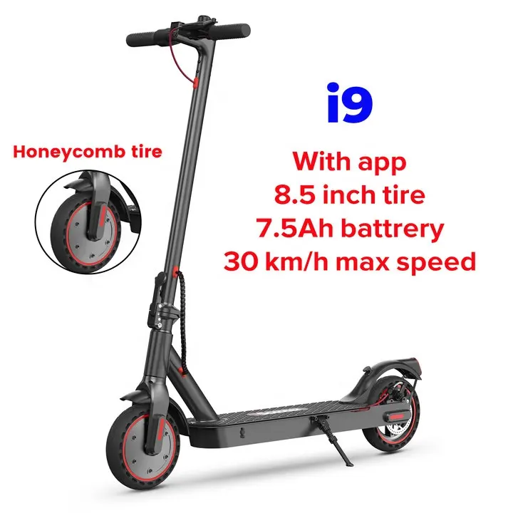 Iscooter I9/I9pro/I9max Elektrische Scooter Voor Volwassenen 30/40Km Elektrische Scooter 350/500W Elektrische Kick Scooter