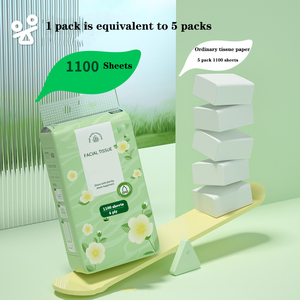 Bán Buôn 100% Gỗ Bột Giấy Bột Giấy Tre Treo Mô Gói Lớn 3 4 Ply Giấy Ngăn Kéo Dưới Ngăn Kéo Pick up Mô Giấy - Product Image 4