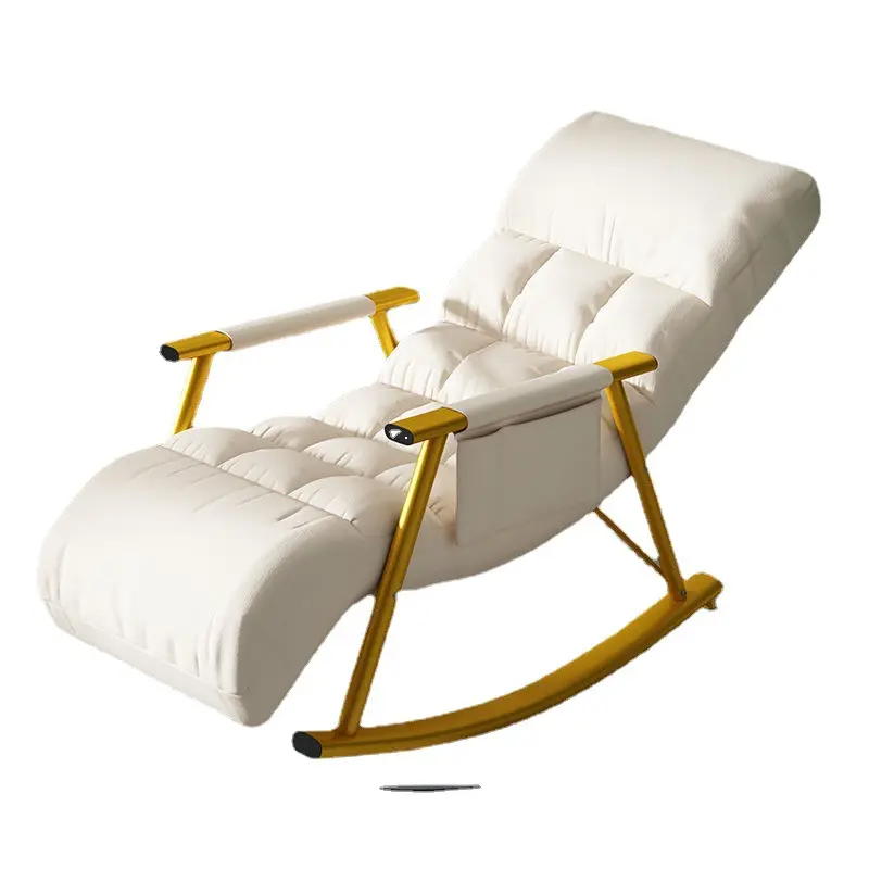 Lazer Quarto Adulto Sofá Preguiçoso Sala Cadeira de balanço Luxo Atacado Varanda Casa Alta Qualidade Norse Modern Chaise Lounge