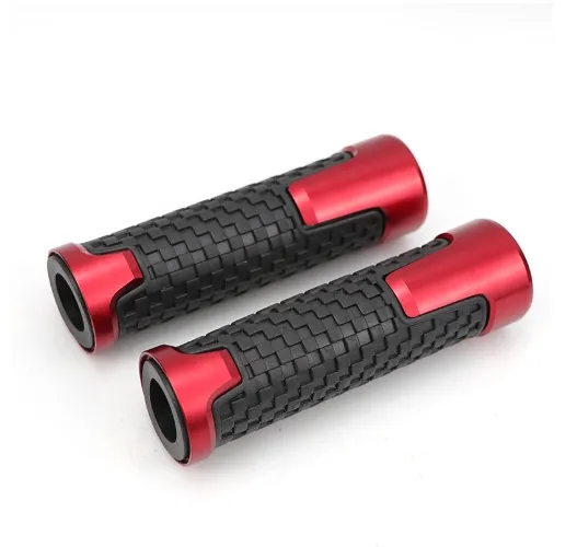 Universal Aluminium alloy22mm 7/8\" Hand Grips For Honda Kawasaki Yamaha Suzuki BMW MX Pit Dirt Bike Motorcycle