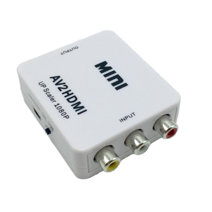 Full HD 1080P AV/RCA <strong>to</strong> HD Converter Box 3D Style with Video Display and Color Options Factory Price - Product Image 2