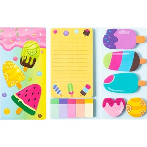 Planner Bullet Journaling Notebook Officeのブックマークインデックス付きの付箋セットセルフスティックノートパッドバンドルのカスタマイズ - Product Image 4