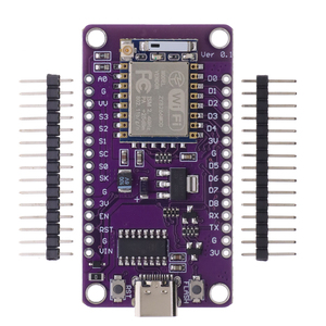 Roarkit 1 adet tip-c USB Nodemcu Lua ESP8266 geliştirme kurulu seri kablosuz WiFi CH340 ESP-07/07S modülü Arduino için
