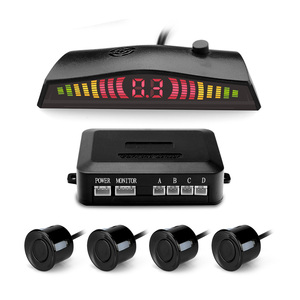 Aparcamiento sensor funciona automáticamente 4 sensores pantalla LED sensor de sistema de estacionamiento - Product Image 1