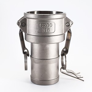 出口三元乙丙橡胶标准垫圈铝制C型快速接头 - Product Image 3