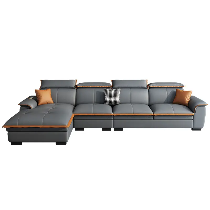 Modern yeni tasarım aile odası kumaş kanepe yüksek kalite lüks mikrofiber kumaş kanepe takım mobilya oturma odası