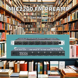MIC2200 Microphone <strong>Line</strong> Preamplifier Audio Processor for FM Radio Station Essential TV &amp; Radio Broadcasting Equipment - Product Image 3
