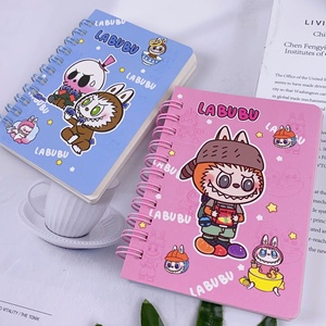 New Cartoon Coil <strong>Notebook</strong> Cute Cartoon A6 Sticky <strong>Note</strong> <strong>Notebook</strong> <strong>Color</strong> Page <strong>Notebook</strong> Portable Notepad Gift - Product Image 5