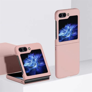 适用于三星Z Flip6 Flip5 Flip4 Flip3盖电脑硬透明翻盖6 5 4 3液体哑光可折叠彩色保护手机套 - Product Image 4