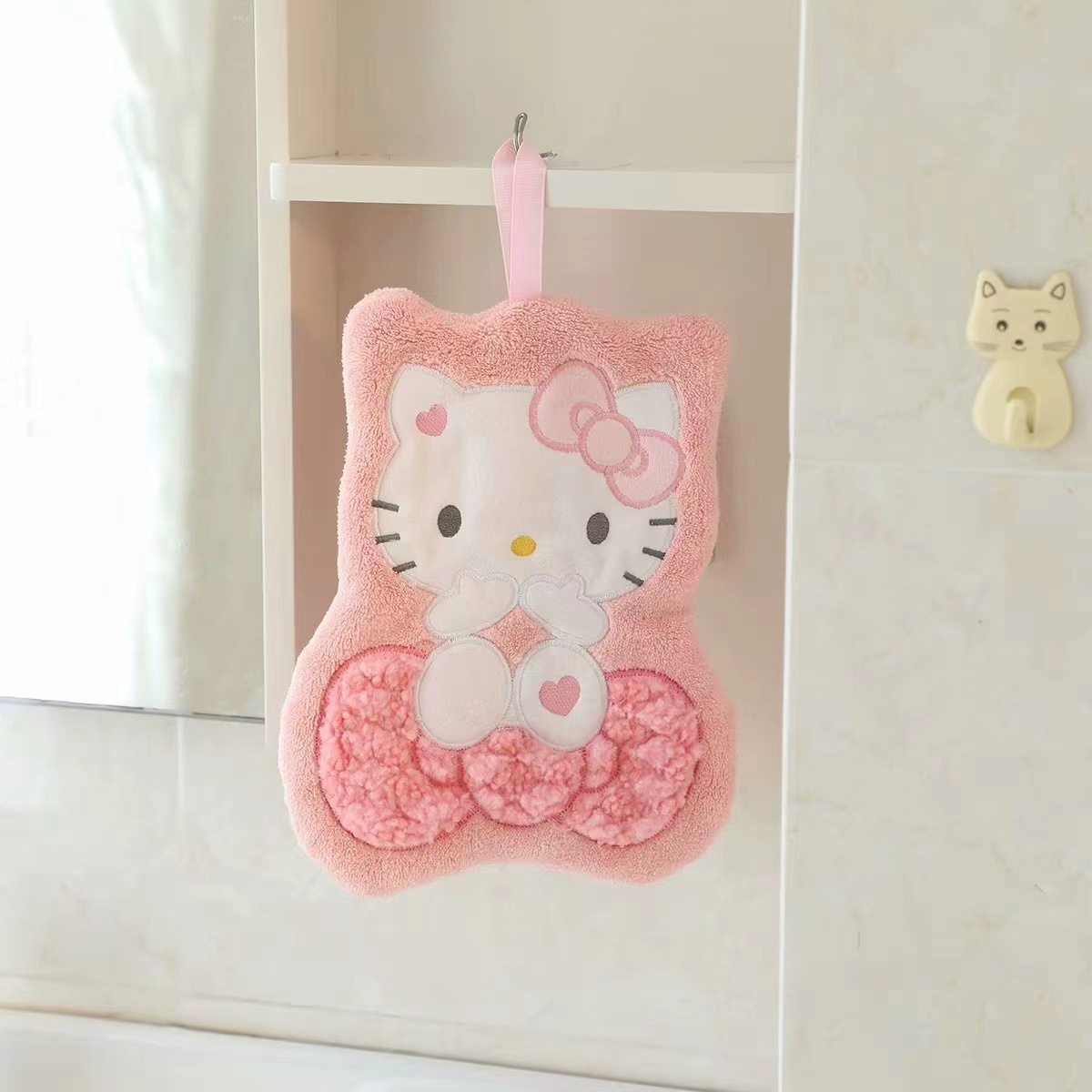 Serviette à main kt élégante