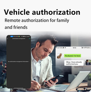 Control de teléfono inteligente Alarma de coche Control DE APLICACIÓN DE TELÉFONO MÓVIL Sistema de alarma de coche unidireccional Sistema DE SEGURIDAD DE COCHE antisecuestro - Product Image 6