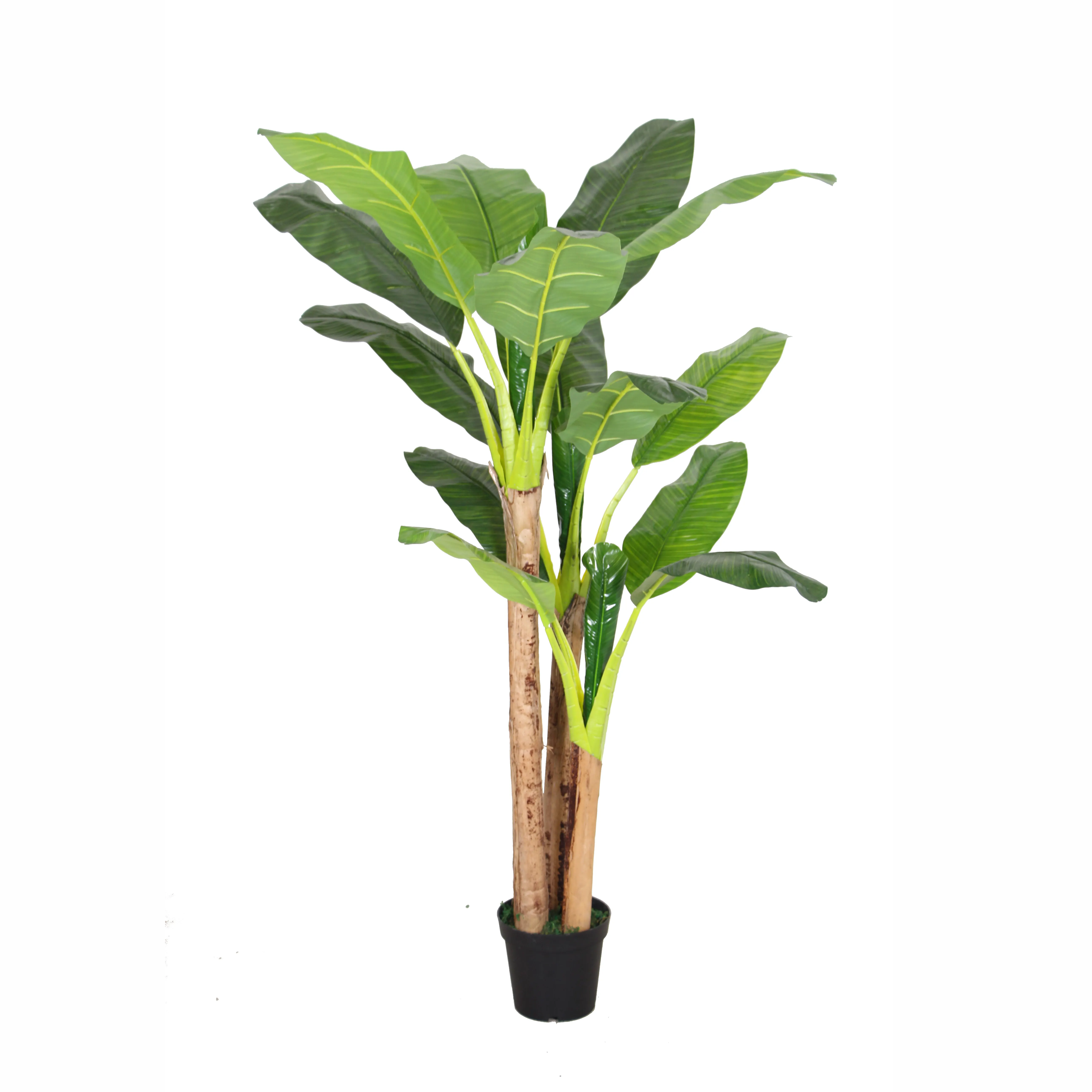 Plantas artificiais bananeira decorativos para venda