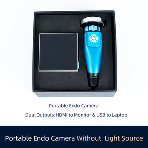 Câmera Ent Endoscópio Portátil Full HD Usb e HDMI Câmera Endoscopia Médica com Fonte de Luz para Educação Científica
