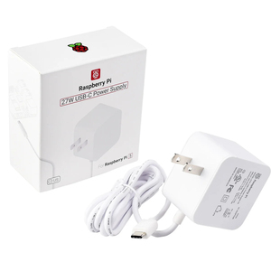 Raspberry Pi5用の公式27WUSB Type-C電源、色とプラグのオプション - Product Image 1