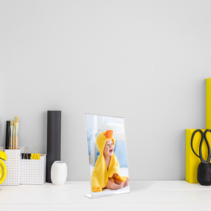 <strong>Frames</strong> Picture 4x6 5x7 <strong>8x10</strong> Clear Acrylic Self Standing <strong>Frame</strong> Acrylic Picture <strong>Frame</strong> for Desktop - Product Image 6