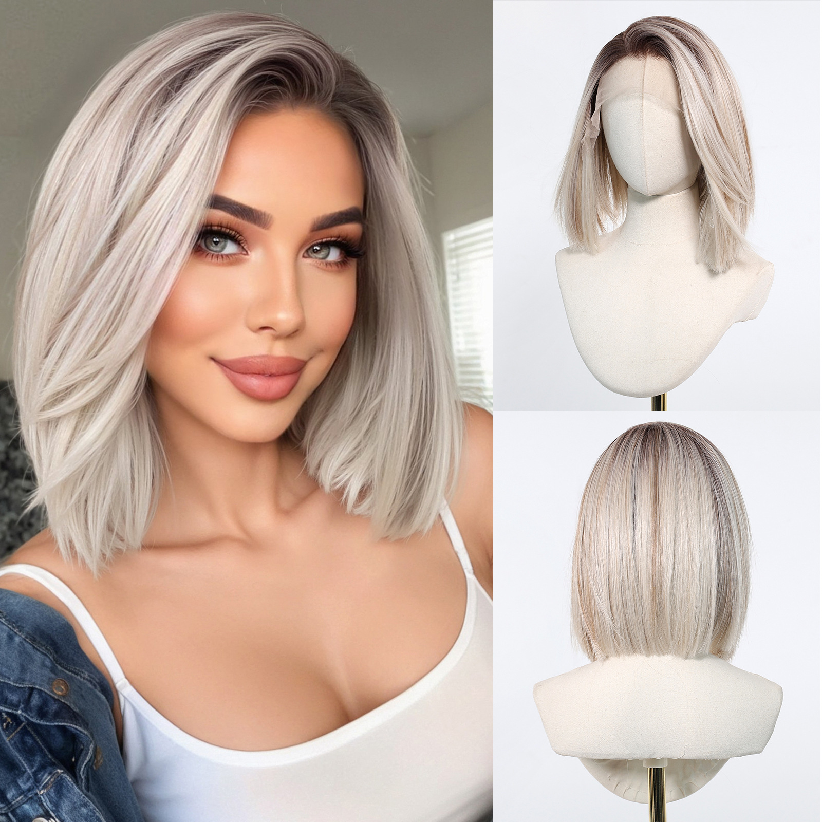 Ombre Platinum Blonde-1