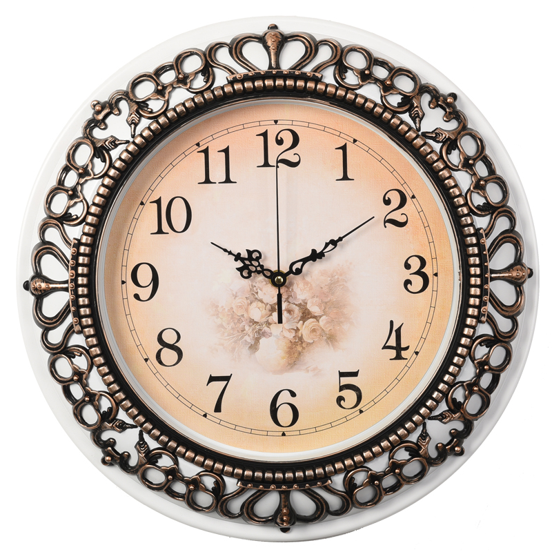 Decoration  Aluminum Clocks Home Decorative Metal Wall Clock
