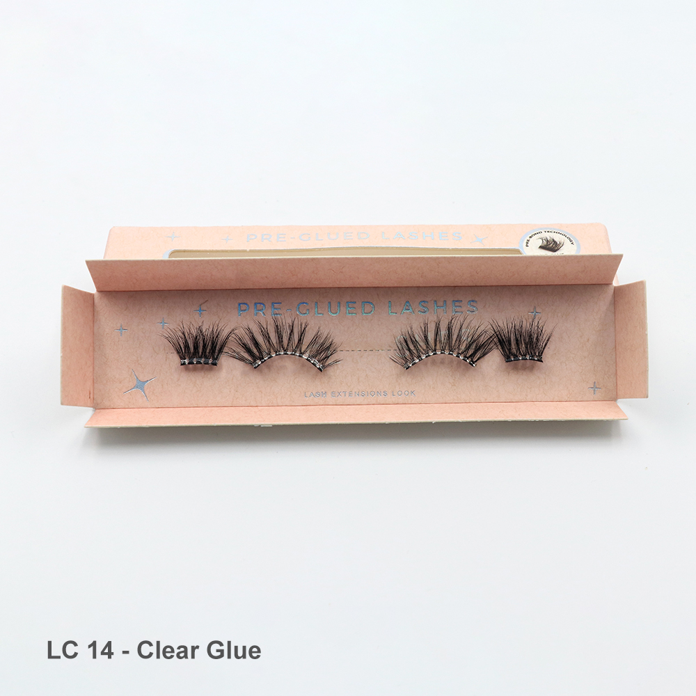 1 Pair - LC 14 - clear glue