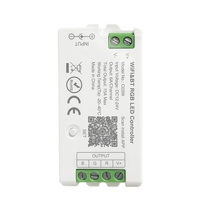Controlador LED WiFi tuya para tira de LED, sistema de control inteligente, iluminación RGB rgbw con atenuadores remotos DMX, controlador led - Product Image 2