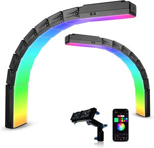 ไฟวิดีโอ B25R Sirui RGB แบบงอได้แสงวิดีโอ LED แบบมือถือไฟวิดีโอ RGB สีเต็ม2700-8500K สำหรับสตูดิโอถ่ายภาพ - Product Image 1