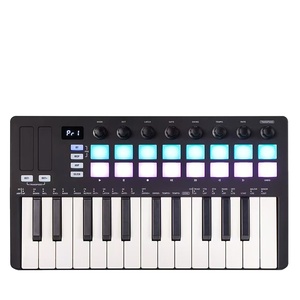 <strong>MIDI</strong> <strong>Keyboard</strong> <strong>Controller</strong> <strong>Keyboard</strong> 25 Keys Compose Compose RGB Percussion Pad