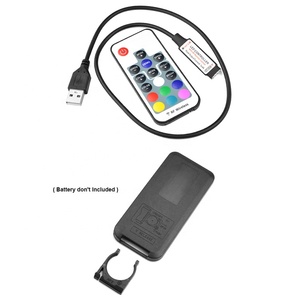 3 17 24 ключа USB RGB огни Светодиодные полосы контроллер с пультом дистанционного управления светодиодные полосы пульт дистанционного управления для RGB светодиодные полосы света - Product Image 4