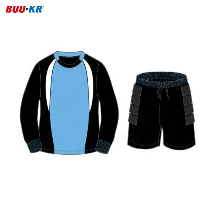 Buker New Design Sports manica lunga Custom Training Set sublimazione poliestere Football Kit Soccer portiere Jersey Uniform