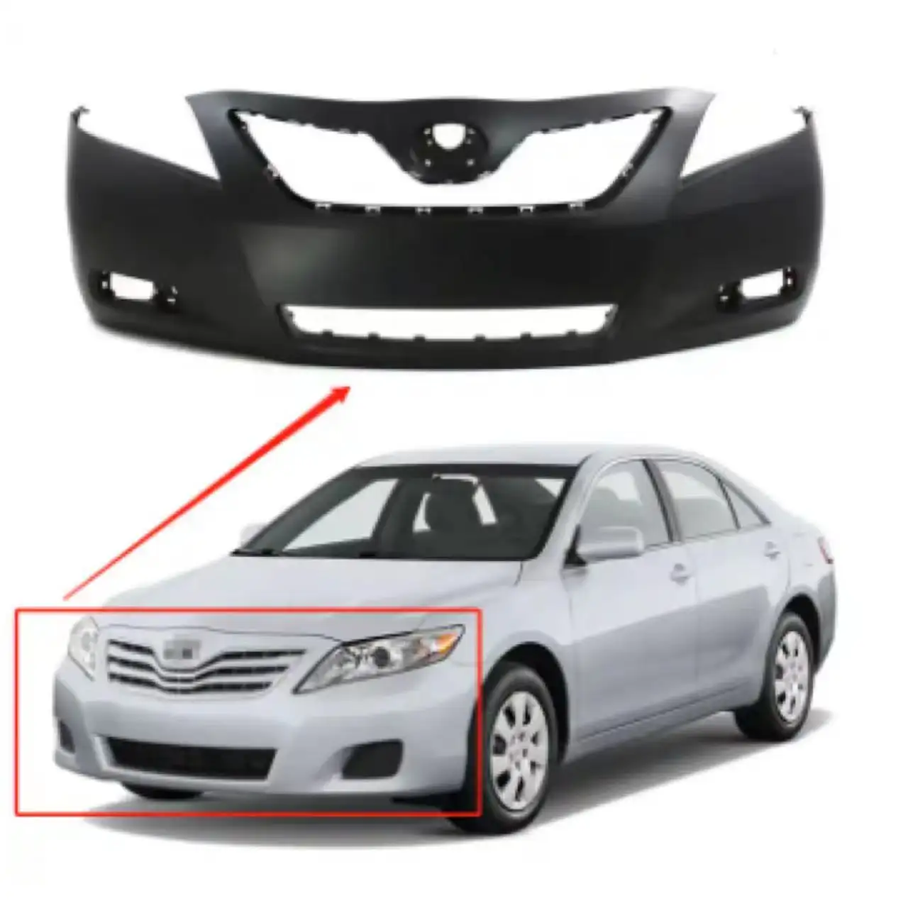 กันชนหน้ารถยนต์52119 06959สำหรับ Toyota Camry 2010-2011 USA 52119-06959ตัว