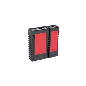 Velleman NETWORK CABLE (<strong>LAN</strong>) TESTER FOR 8P8C (RJ45), 6P6C (RJ12), 6P2C (RJ11), 4P4C (RJ10)