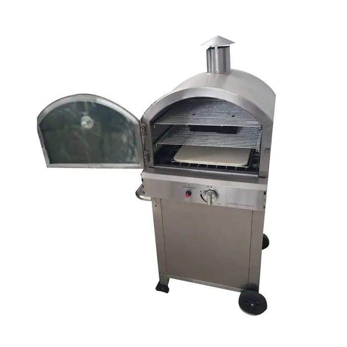 De interior al aire libre profesional comercial horno de pizza