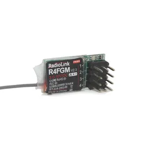 Radio link R4FGM V2.3 4CH Gyro 2.4G Mini empfänger für Micro RC Cars Boots spielzeug flugzeug RC4GS/RC6GS // RC4G/T8FB/T8S/RC8X Sender - Product Image 3