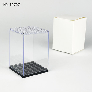 矩形展示盒套装防尘透明盖塑料积木配件乐高收藏品收纳盒 - Product Image 3