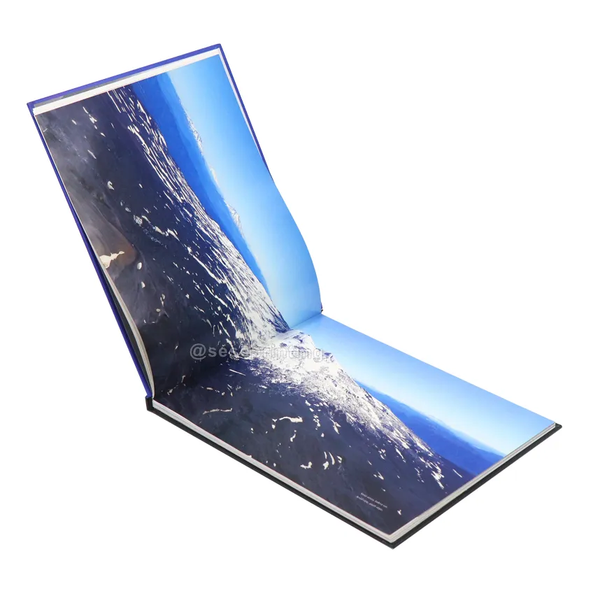 Clear Print Top Quality Custom Design Professional Printing Cheap Coffee Table Hardcover Photo Book Printing Service