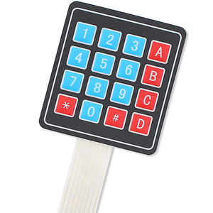 Tastiera 4x4 per microcontrollore tastiera interruttore a membrana matrice a 16 tasti - Product Image 6