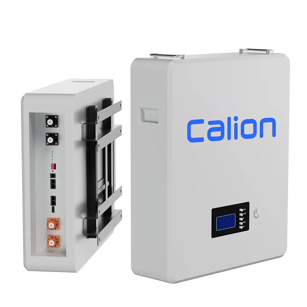 Calion baterai Lithium Ion Lifepo4, Pak baterai 48v dapat diisi ulang untuk sistem energi surya