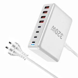 320W Desktop PD Charger 4A4C GaN 8-Port Multi-Function USB Charger 25A Output Current EU <strong>US</strong> UK <strong>AU</strong> <strong>Plug</strong> for Phones Tablet Laptop - Product Image 6