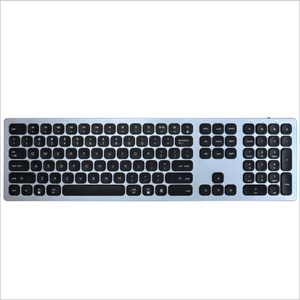 Ultra Slim Multi Media Aluminum Wireless <strong>Keyboard</strong> and Mouse Set for <strong>IOS</strong> Android Tablet PC Windows for IPad - Product Image 5