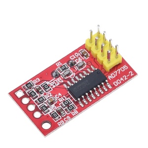 AD7705 çift 16 bit ADC veri toplama modülü programlanabilir giriş kazanç SPI arayüzü