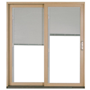 Ventanas de vidrio con persianas de aluminio ventanas integradas Ventanas de persiana incorporadas con persiana en el interior - Product Image 4