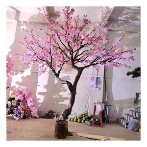Mini Silk Cherry Blossom <strong>Trees</strong> Artificial Indoor Decoration Mini Silk <strong>Tree</strong> <strong>Product</strong> Category Artificial Plant - Product Image 1