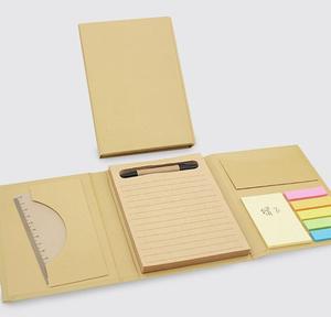 Juego de notas adhesivas de papel Kraft, juego de bloc de notas multifuncional, LOGOTIPO impreso, oficina creativo de notas de Bloc, fábrica - Product Image 1