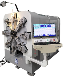 Macchina automatica di avvolgimento della molla del Computer a 12 assi 1-4mm componente del motore del nucleo multifunzione 1-4mm macchinari per metallurgia dei metalli - Product Image 3