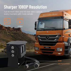 Vehicle IR Thermal Camera Night Vision Dual <strong>Display</strong> AI Human Vehicle Detection Anti-Glare Collision Alert for <strong>Cars</strong> Trucks OEMODM - Product Image 3