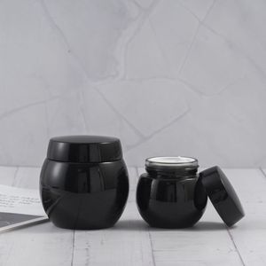 Jingtuo 30g/50g/100g küçük kavanoz eliptik cilt bakımı yüz kremi losyon Subpackage konteynerler cam şişeler cam mühürlü kavanozlar ile - Product Image 6