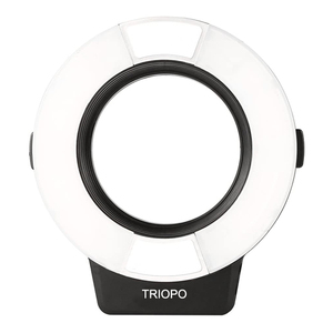适用于佳能dslr数码相机的Triopo闪光灯微距相机闪光灯环形灯